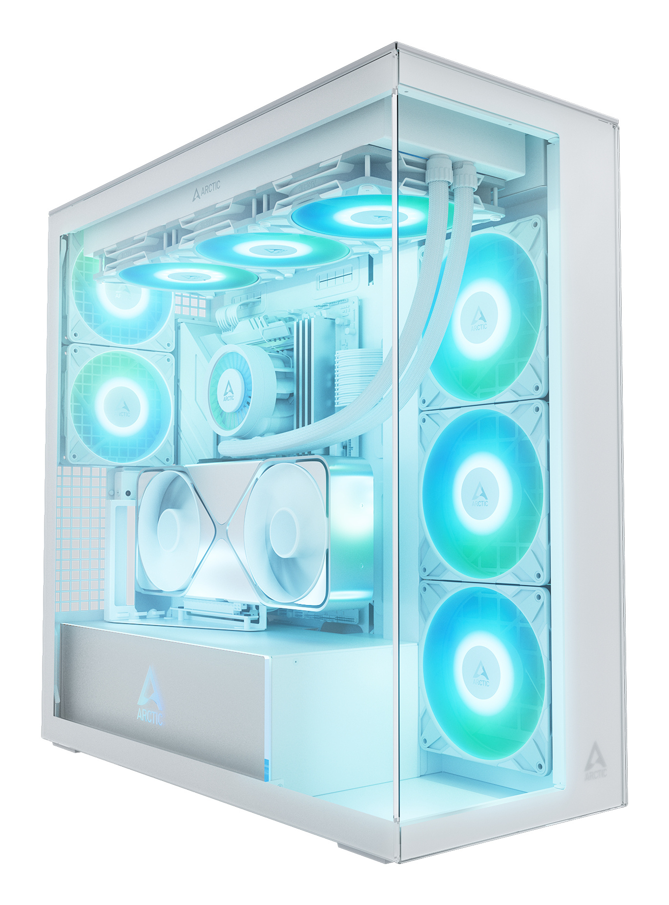 Arctic ARCTIC Xtender VG White (Clear Glass) Midi Tower Wit
