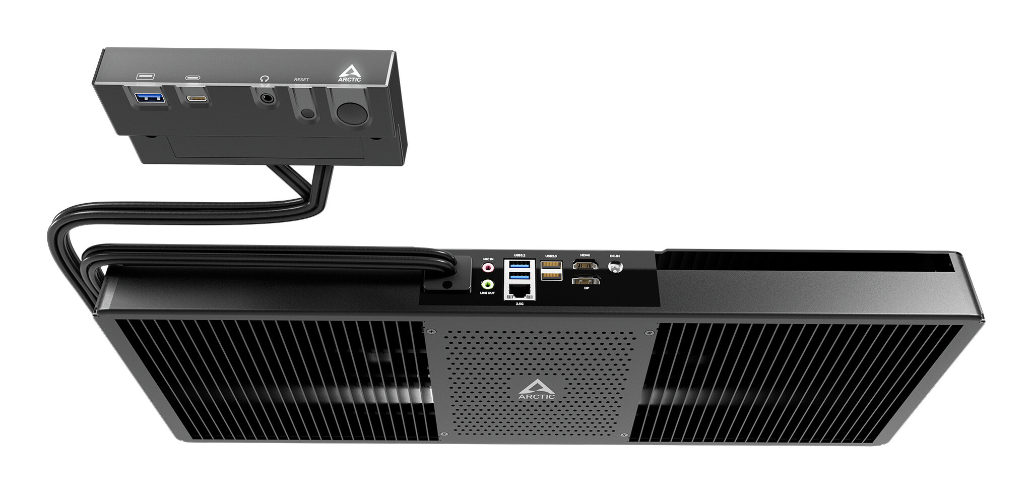 Arctic ARCTIC Senza 5700G Pro AMD Ryzen™ 7 32 GB DDR4-SDRAM 1 TB SSD Windows 11 Pro Mini PC Zwart
