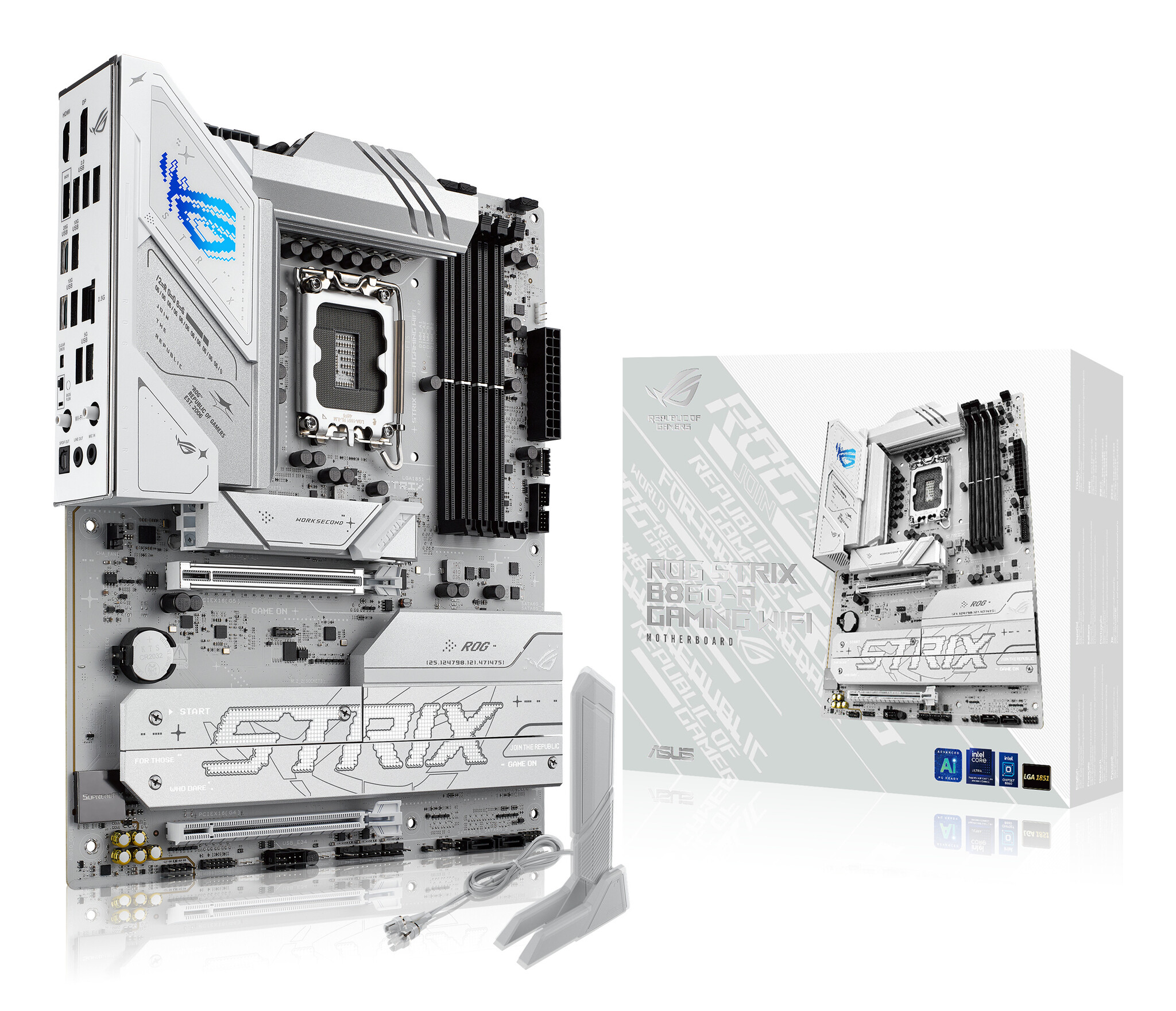 Asus ASUS ROG STRIX B860-A GAMING WIFI Intel B860 LGA 1851 (Socket V1) ATX