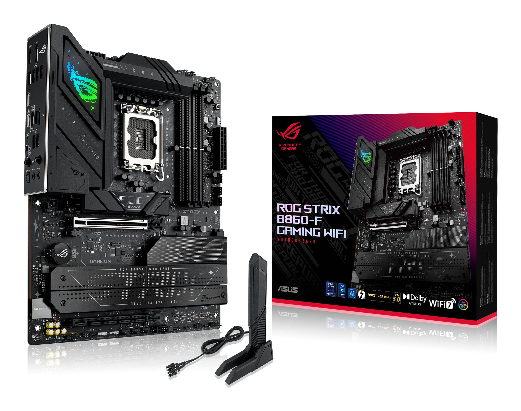 Asus ASUS ROG STRIX B860-F GAMING WIFI Intel B860 LGA 1851 (Socket V1) ATX