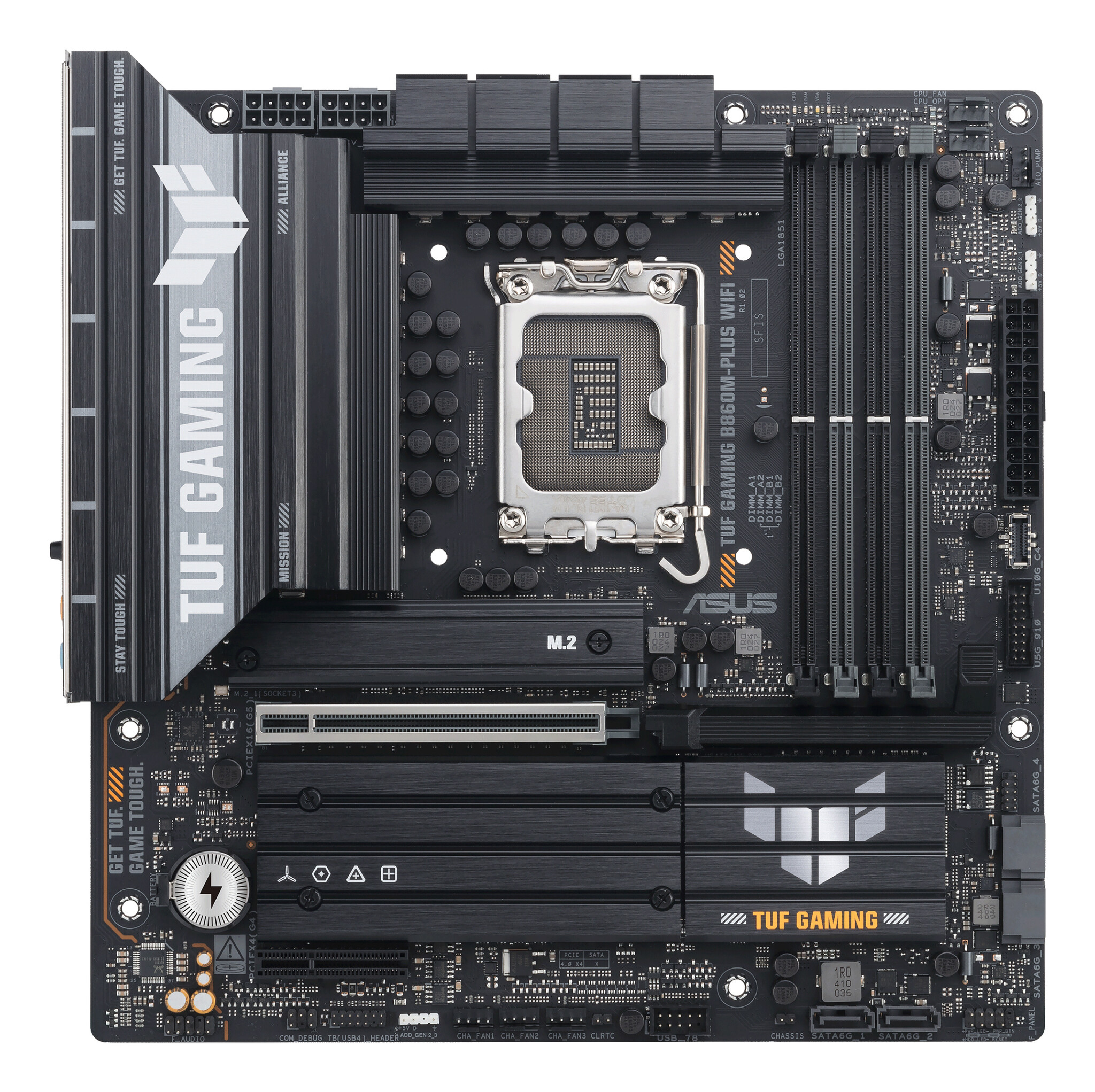 Asus ASUS TUF GAMING B860M-PLUS WIFI Intel B860 LGA 1851 (Socket V1) micro ATX