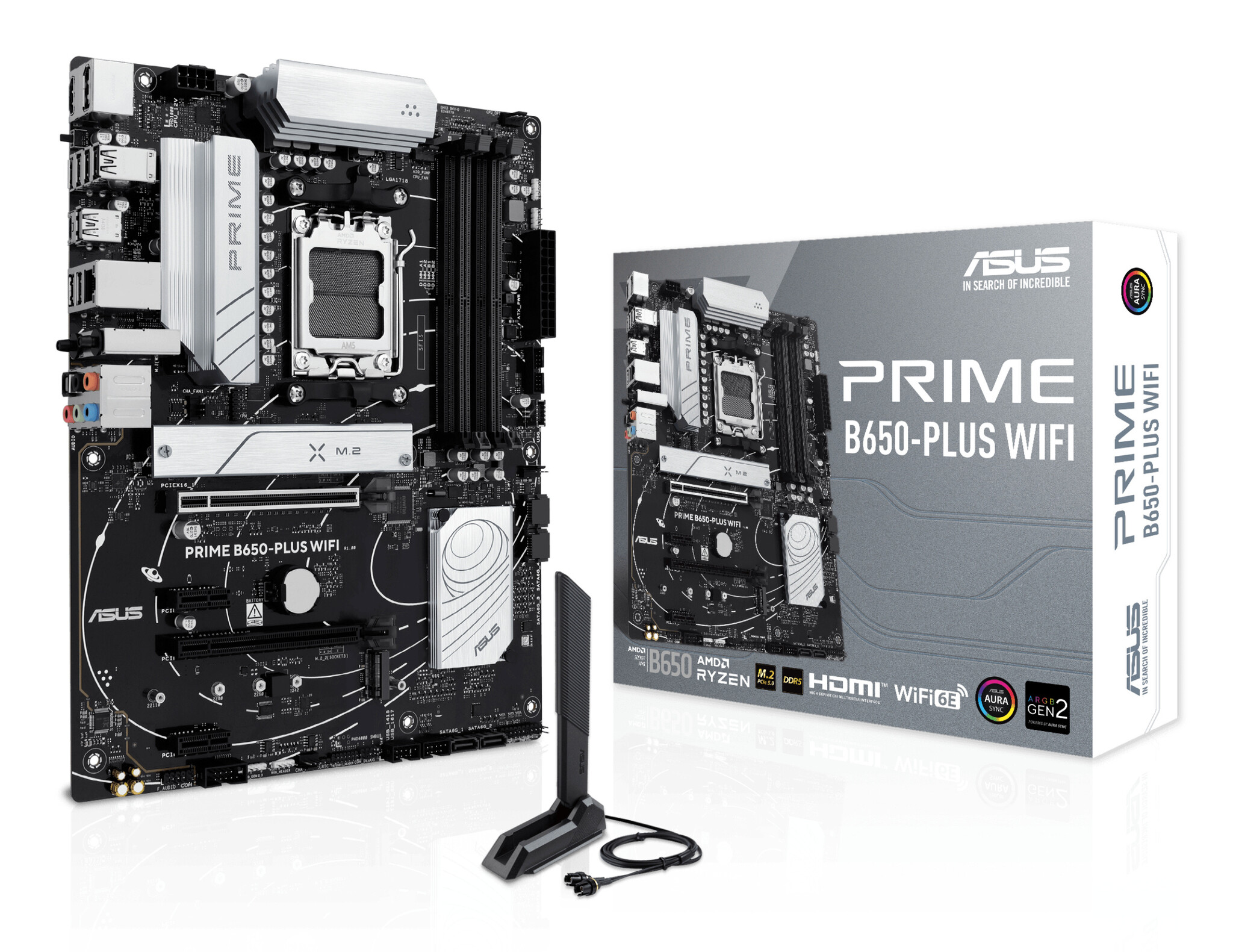 Asus ASUS PRIME B650-PLUS WIFI AMD B650 Socket AM5 ATX