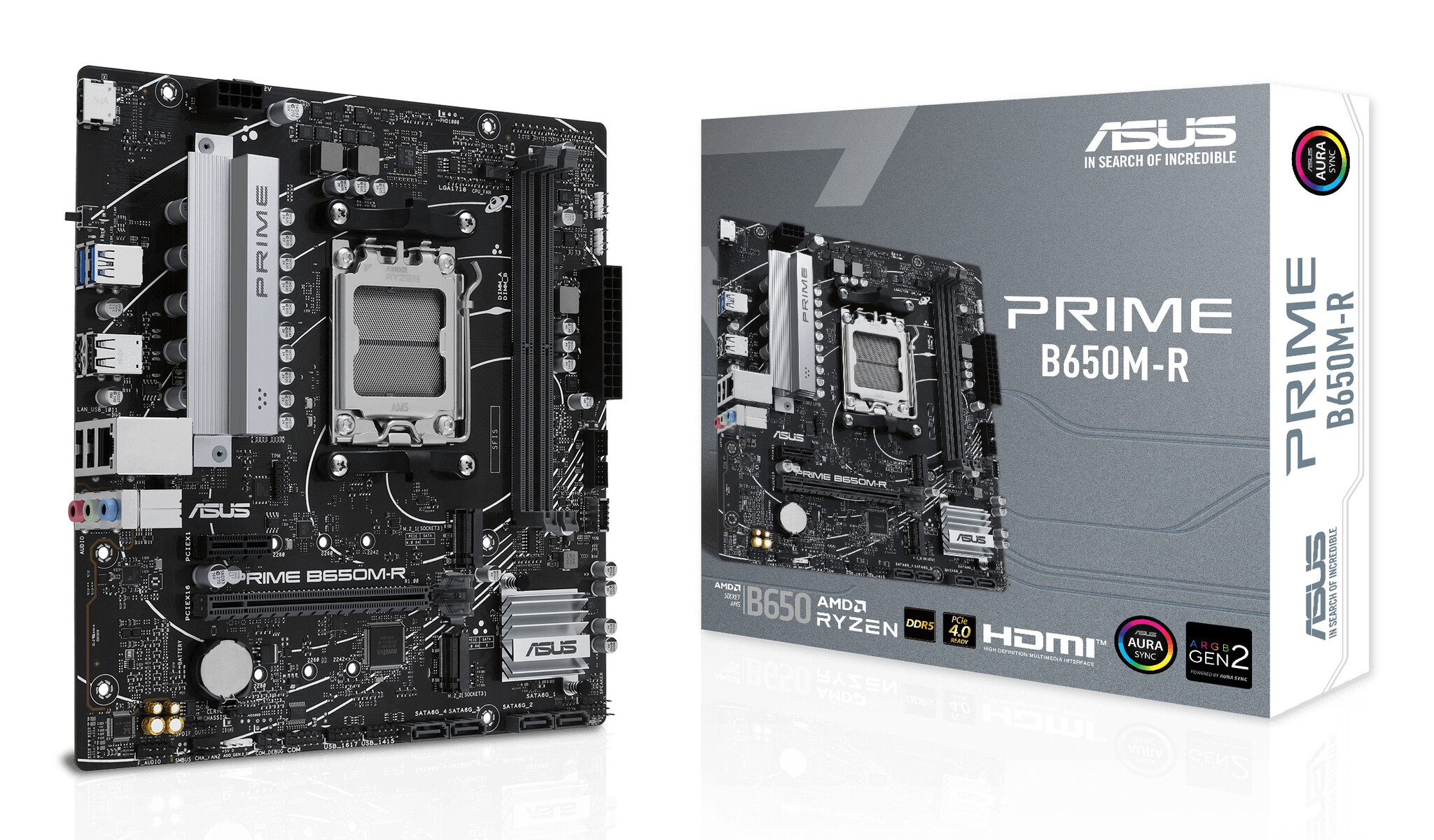 Asus ASUS PRIME B650M-R AMD B650 Socket AM5 micro ATX