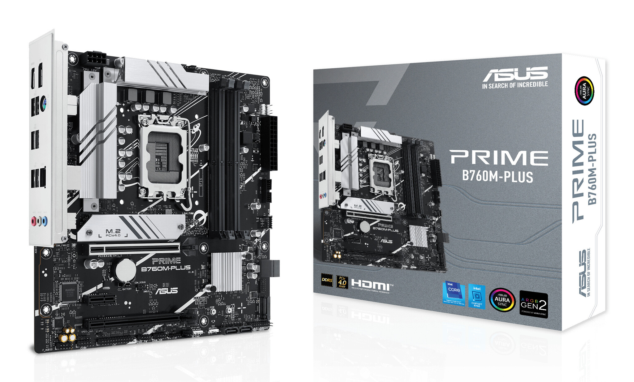 Asus ASUS PRIME B760M-PLUS Intel B760 LGA 1700 micro ATX