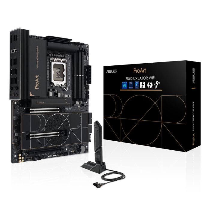 Asus ASUS PROART Z890-CREATOR WIFI Intel Z890 LGA 1851 (Socket V1) ATX