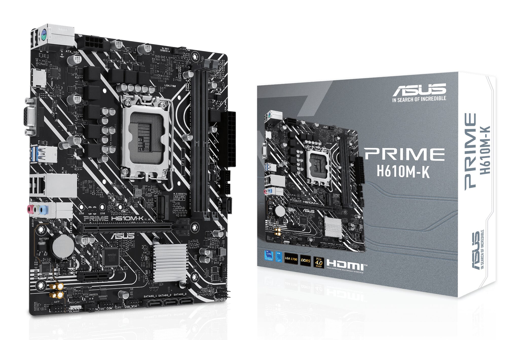Asus ASUS Prime H610M-K Intel H610 LGA 1700 micro ATX