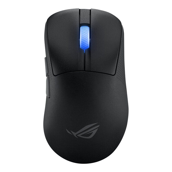 Asus ASUS ROG Keris II Ace Wireless AimPoint Black muis Gamen Rechtshandig RF Wireless + Bluetooth + USB Type-A Optisch 42000 DPI