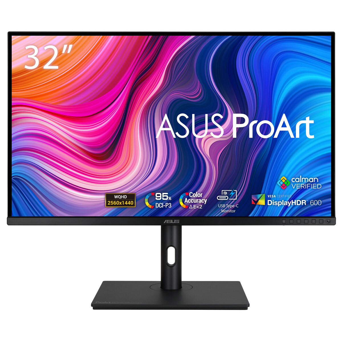 Asus ASUS ProArt PA328CGV computer monitor 81,3 cm (32") 2560 x 1440 Pixels Wide Quad HD Zwart
