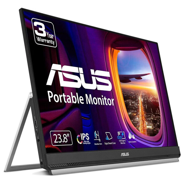 Asus ASUS ZenScreen MB249C computer monitor 60,5 cm (23.8") 1920 x 1080 Pixels Full HD LED Zwart