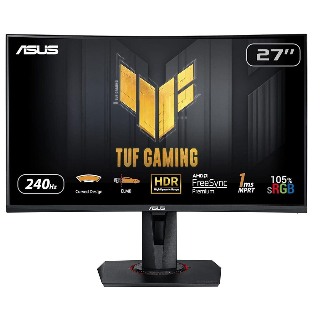 Asus ASUS TUF Gaming VG27VQM computer monitor 68,6 cm (27") 1920 x 1080 Pixels Full HD LED Zwart