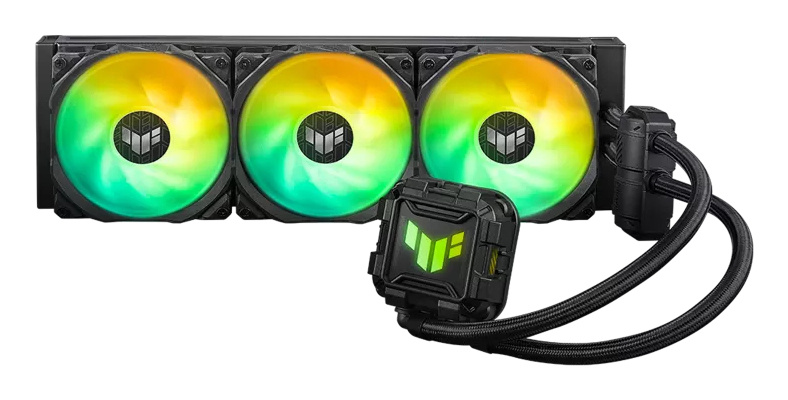 Asus ASUS TUF GAMING LC II 360 ARGB Processor Kit voor vloeistofkoeling 12 cm Zwart