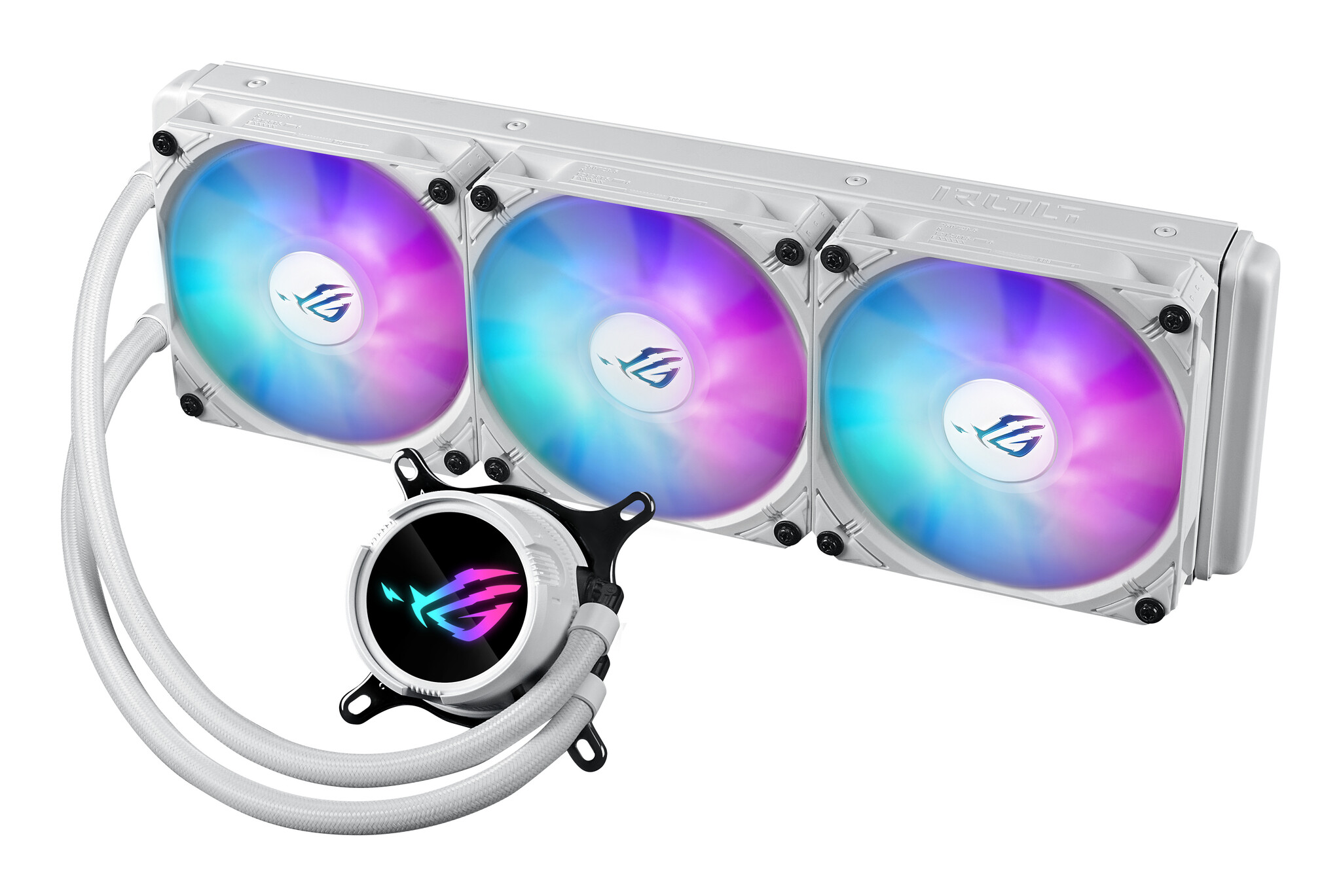 Asus ASUS ROG Strix LC III 360 ARGB White Edition Processor Kit voor vloeistofkoeling 12 cm Wit