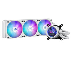 Asus ASUS ROG Strix LC III 360 ARGB White Edition Processor Alles-in-één vloeistofkoeler 12 cm Wit