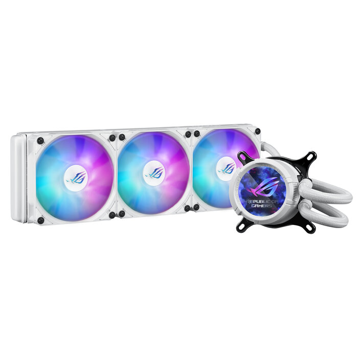 Asus ASUS ROG Strix LC III 360 ARGB White Edition Processor Alles-in-één vloeistofkoeler 12 cm Wit