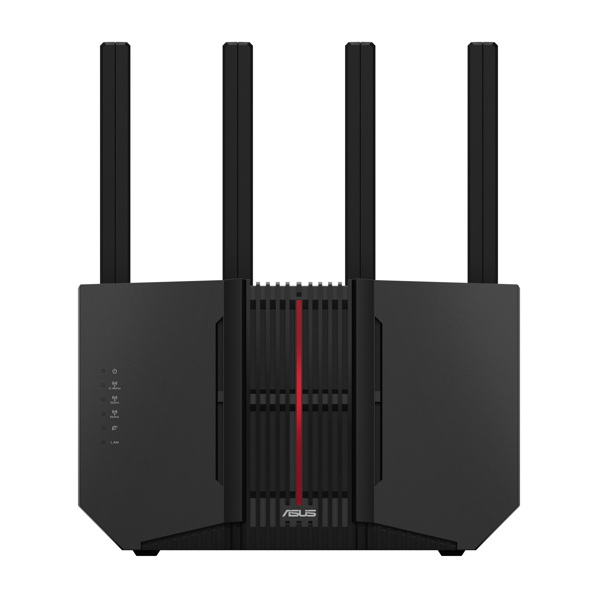 Asus ASUS RT-BE92U draadloze router 10 Gigabit Ethernet Tri-band (2,4 GHz / 5 GHz / 6 GHz) Zwart