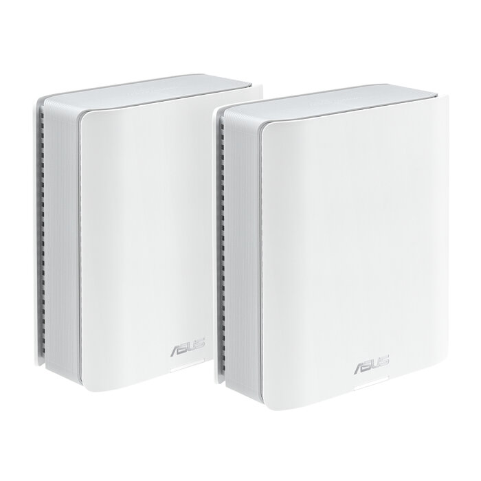 Asus ASUS ZenWiFi BT8 (2-pack) Tri-band (2,4 GHz / 5 GHz / 6 GHz) Wi-Fi 7 (802.11be) Wit 3 Intern