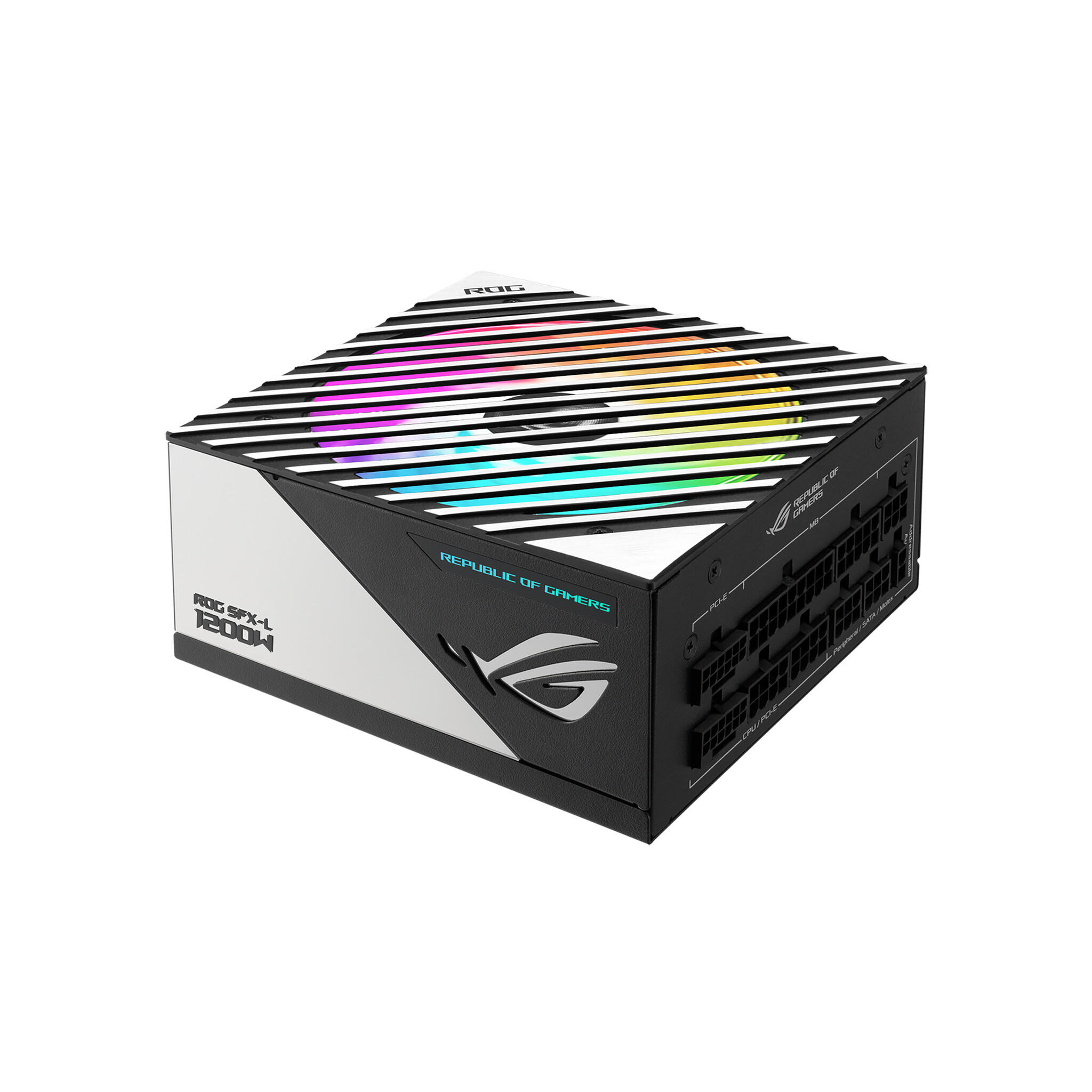 Asus ASUS ROG -LOKI-1200T-SFX-L-GAMING power supply unit 1200 W 20+4 pin ATX Zwart, Zilver