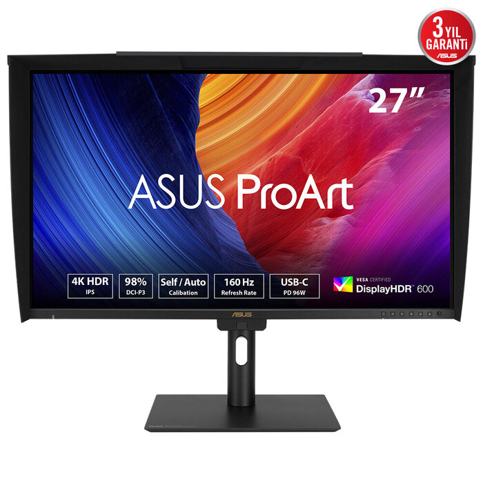 Asus ASUS ProArt PA27UCGE computer monitor 68,6 cm (27") 3840 x 2160 Pixels 4K Ultra HD LED Zwart