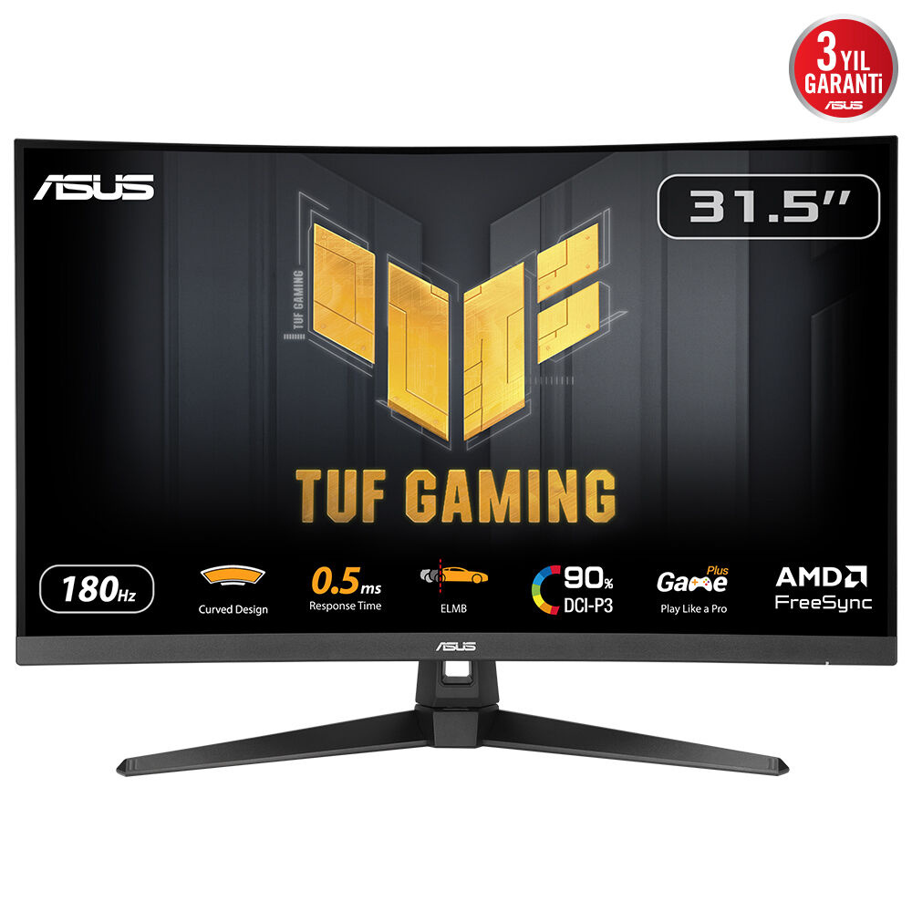 Asus ASUS TUF Gaming VG32WQ3B computer monitor 80 cm (31.5") 2560 x 1440 Pixels Quad HD LED Zwart