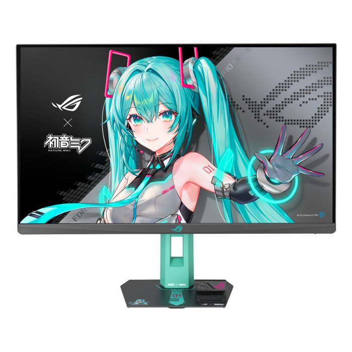 Asus ASUS ROG Strix XG27ACMEG-G Hatsune Miku Edition computer monitor 68,6 cm (27") 2560 x 1440 Pixels Wide Quad HD LCD Meerkleurig