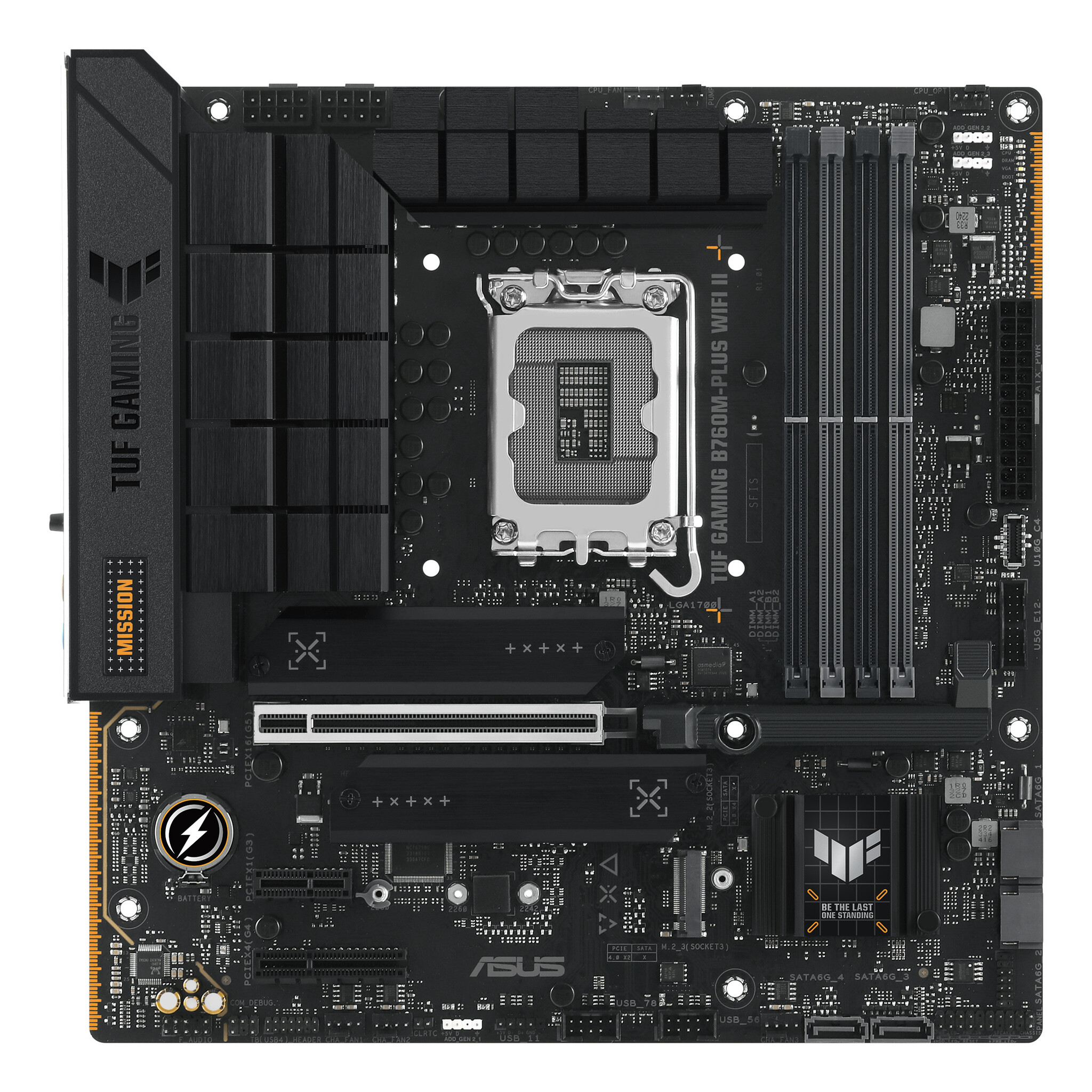 Asus ASUS TUF GAMING B760M-PLUS WIFI II Intel B760 LGA 1700 micro ATX