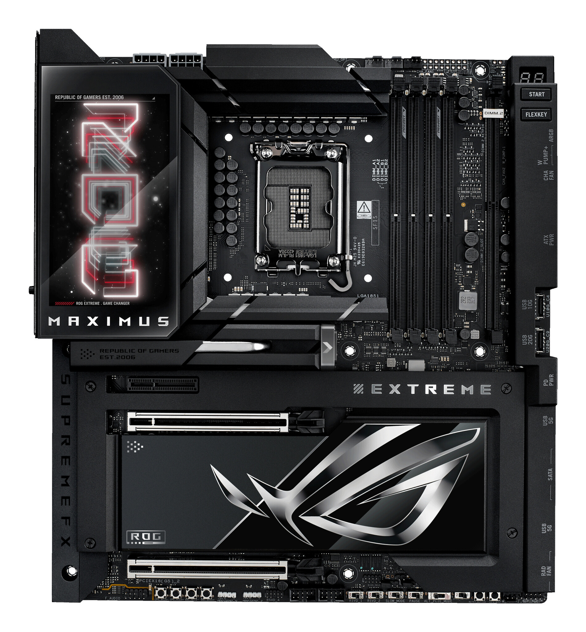 Asus ASUS ROG MAXIMUS Z890 EXTREME Intel Z890 LGA 1851 (Socket V1) Verlengd ATX