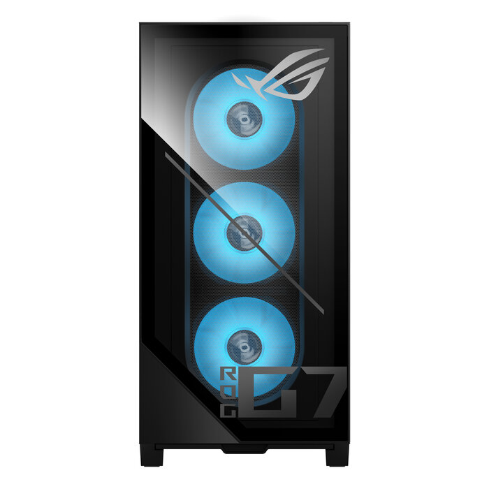 Asus ASUS ROG G700 G700TF-07265F351W Intel Core Ultra 7 265F 32 GB DDR5-SDRAM 1 TB SSD NVIDIA GeForce RTX 5070 Ti Windows 11 Home Tower PC Zwart