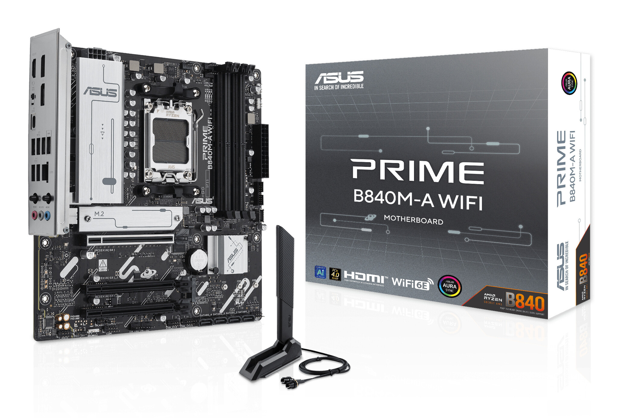 Asus ASUS PRIME B840M-A WIFI AMD B840 Socket AM5 micro ATX