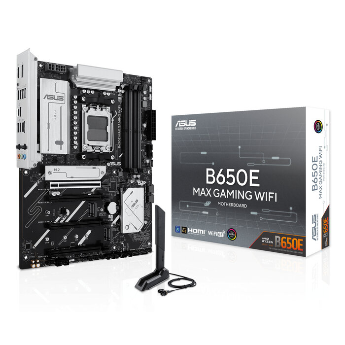 Asus ASUS B650E MAX GAMING WIFI AMD B650 Socket AM5 ATX