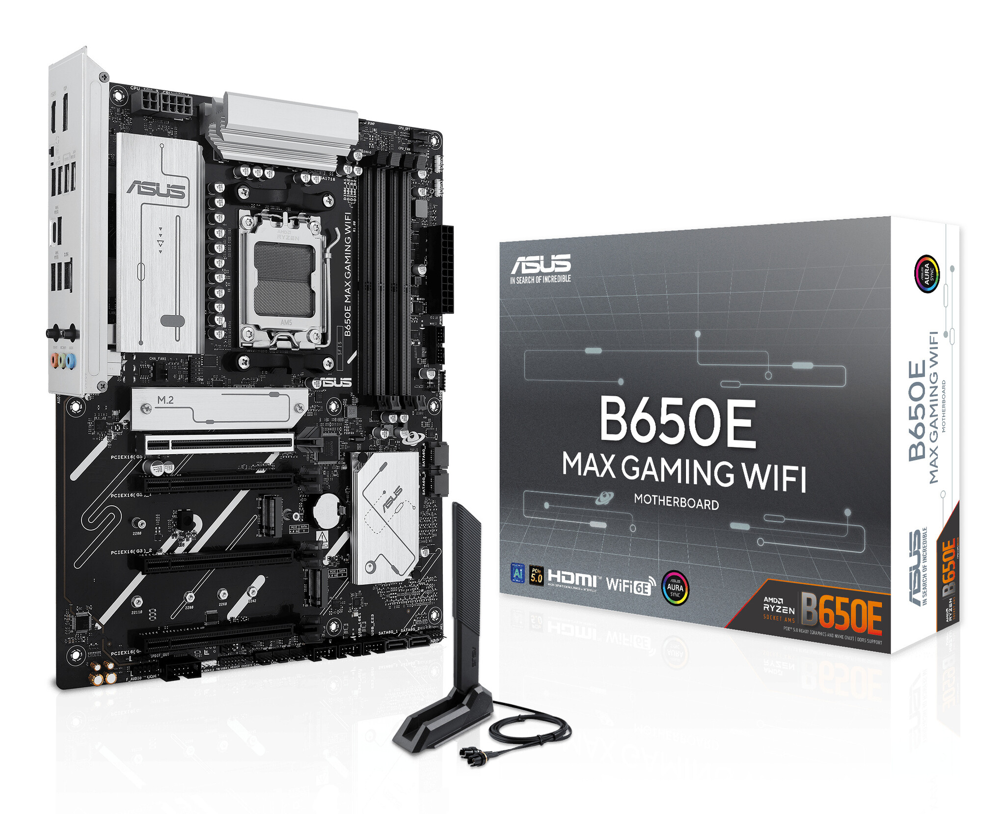Asus ASUS B650E MAX GAMING WIFI AMD B650 Socket AM5 ATX
