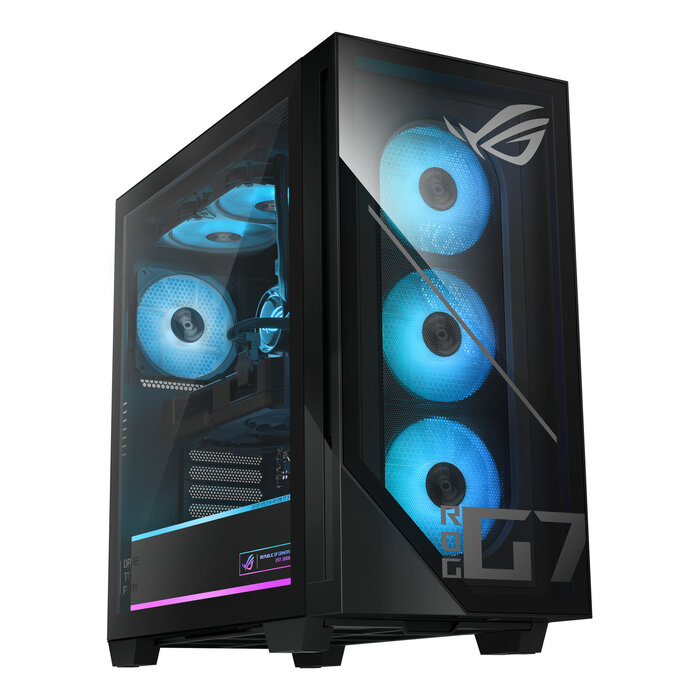Asus ASUS ROG G700 GM700TZ-R9800X033W AMD Ryzen™ 7 9800X3D 32 GB DDR5-SDRAM 2 TB SSD NVIDIA GeForce RTX 5080 Windows 11 Home Tower PC Zwart