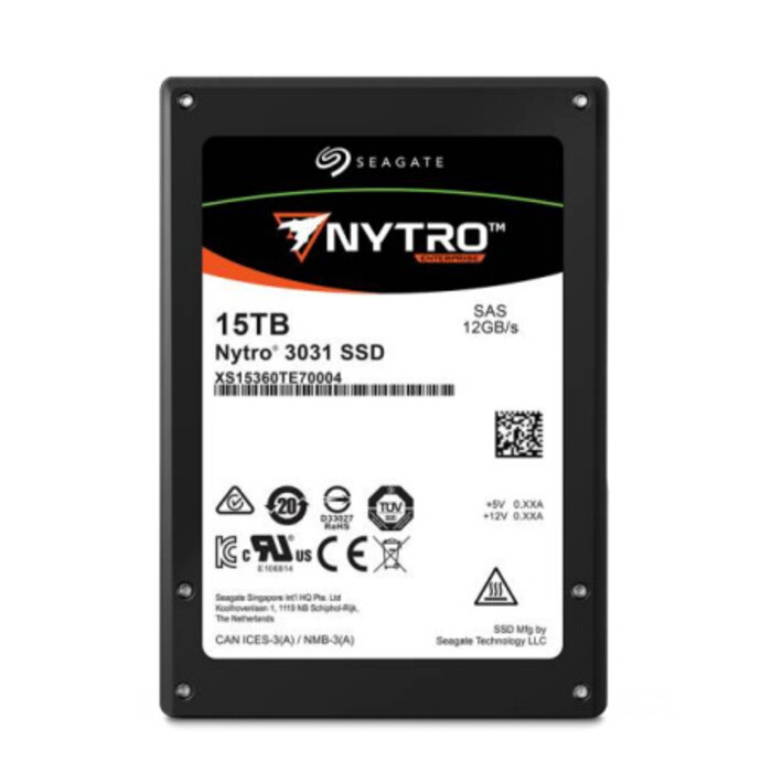 Seagate Seagate Enterprise XS15360TE70014 internal solid state drive 15 TB 2.5" SAS 3D eTLC