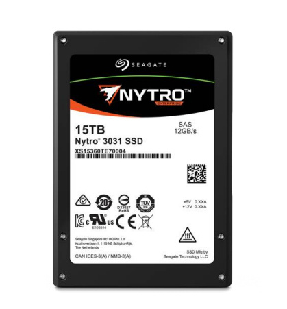 Seagate Seagate Enterprise XS15360TE70014 internal solid state drive 15 TB 2.5" SAS 3D eTLC
