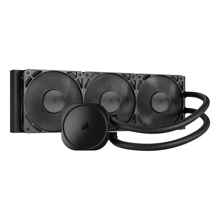 Corsair Corsair Nautilus 360 RS Moederbord Alles-in-één vloeistofkoeler Zwart