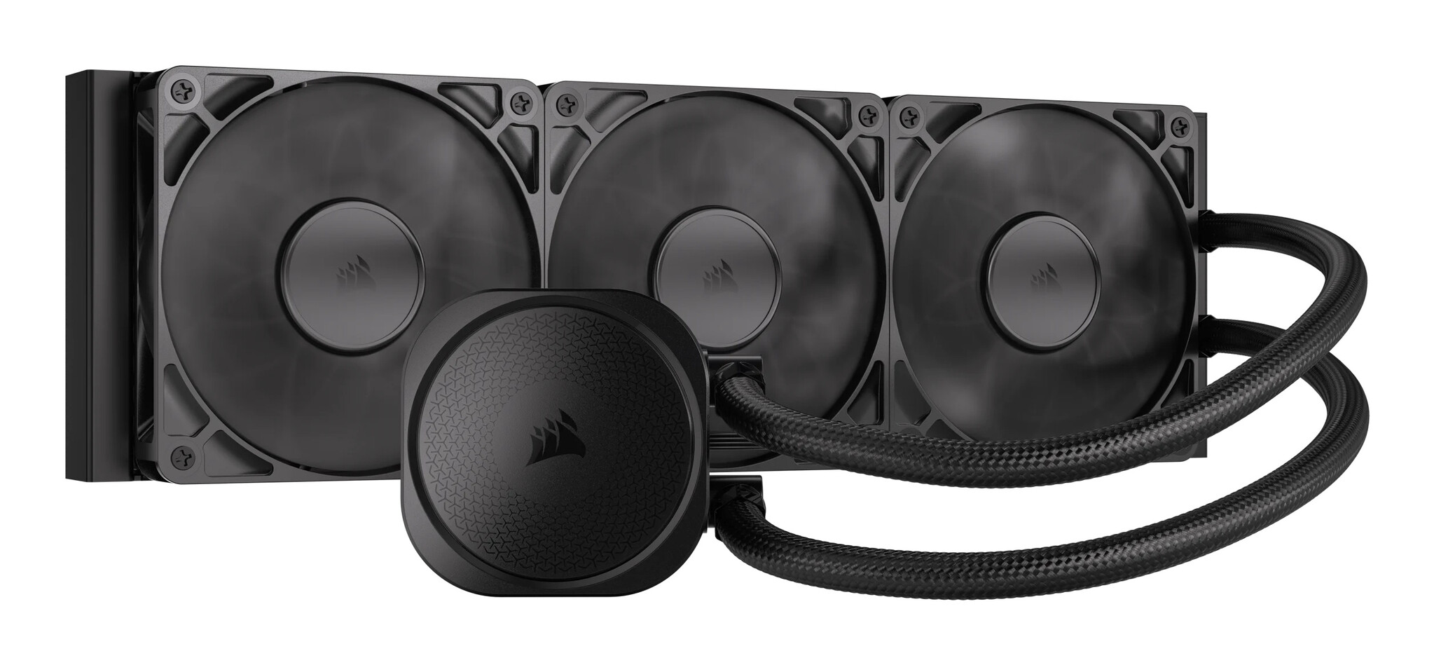 Corsair Corsair Nautilus 360 RS Moederbord Alles-in-één vloeistofkoeler Zwart