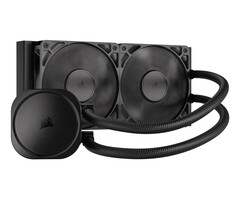 Corsair Corsair Nautilus 240 RS Moederbord Alles-in-één vloeistofkoeler Zwart