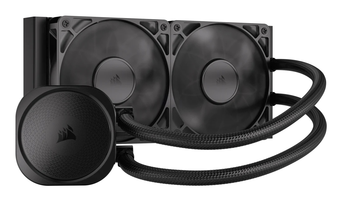 Corsair Corsair Nautilus 240 RS Moederbord Alles-in-één vloeistofkoeler Zwart