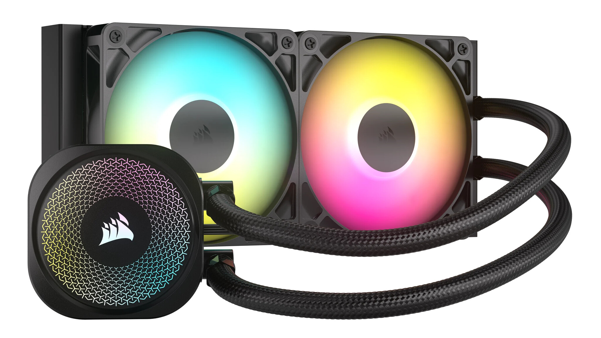 Corsair Corsair Nautilus 240 RS ARGB Liquid Processor Alles-in-één vloeistofkoeler Zwart 1 stuk(s)