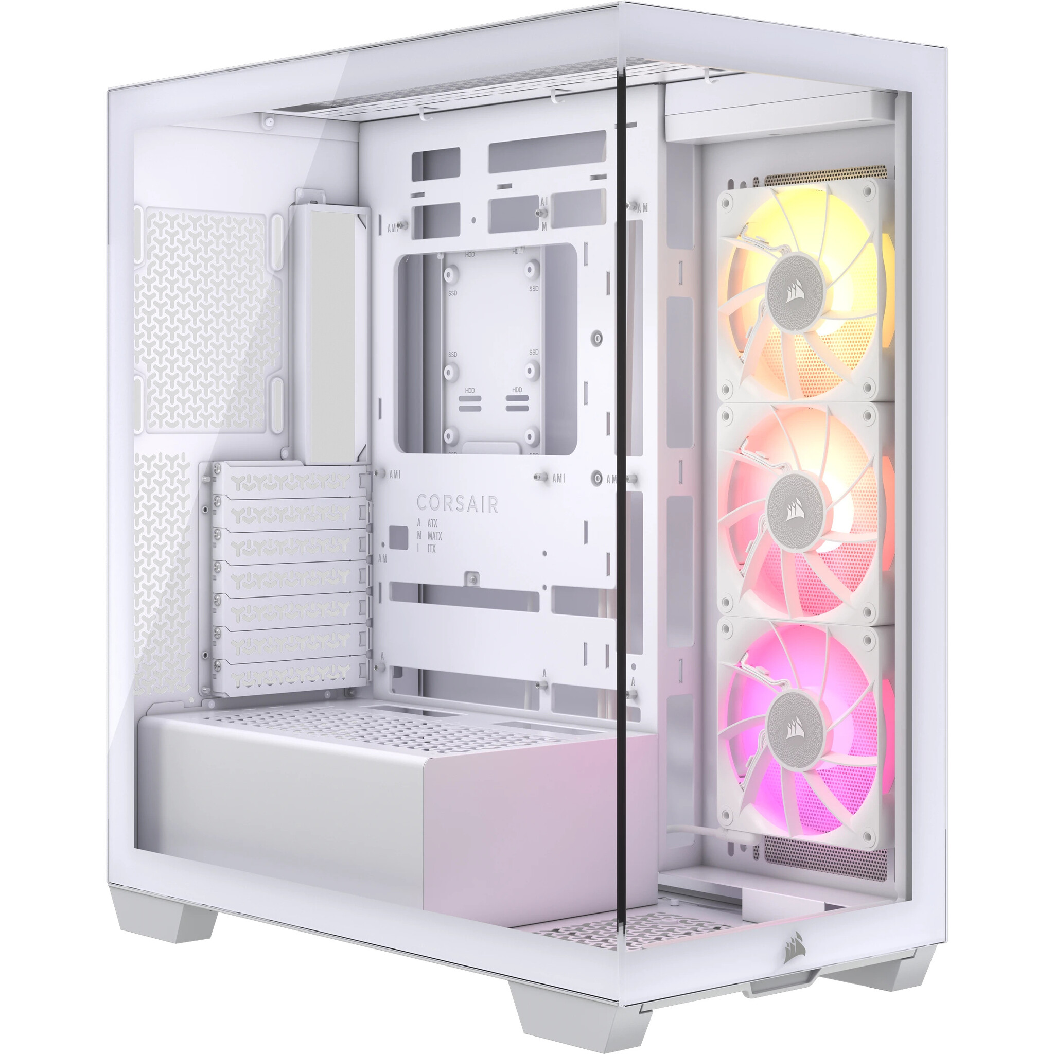 Corsair Corsair iCUE LINK 3500X RGB Midi Tower Wit