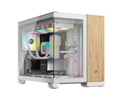 Corsair Corsair CC-9011288-WW computerbehuizing Midi Tower Bamboo, Wit