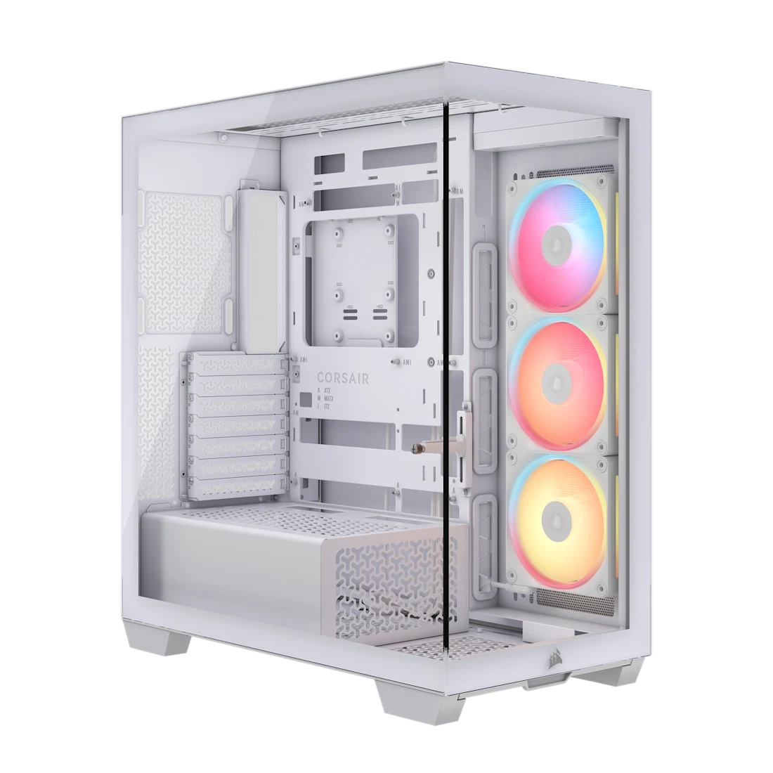 Corsair Corsair Midi Tower 3500X LXR LINK TG Wit