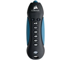Corsair Corsair Padlock 3 USB flash drive 128 GB USB Type-A 3.2 Gen 1 (3.1 Gen 1) Zwart, Blauw