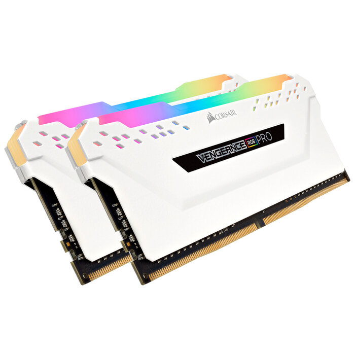 Corsair Corsair Vengeance RGB Pro CMW32GX4M2E3200C16W geheugenmodule 32 GB 2 x 16 GB DDR4 288-pin DIMM
