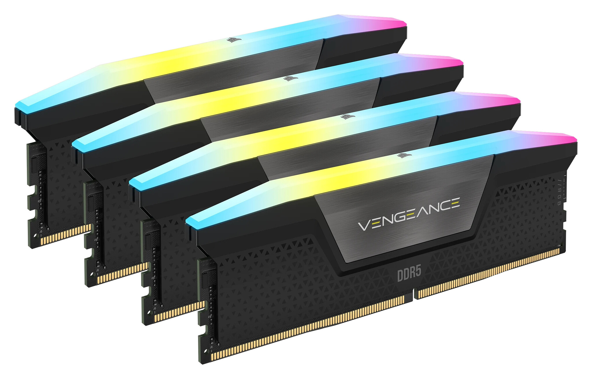 Corsair Corsair Vengeance RGB CMH128GX5M4B5600C40 geheugenmodule 128 GB 4 x 32 GB DDR5 288-pin DIMM