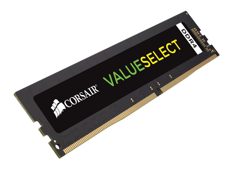 Corsair Corsair ValueSelect 16 GB, DDR4, 2666 MHz geheugenmodule 1 x 16 GB 288-pin DIMM