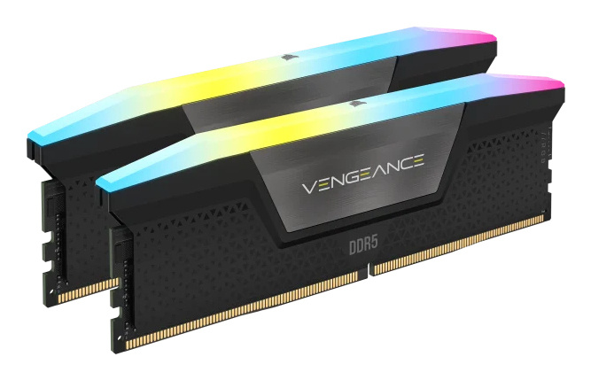 Corsair Corsair Vengeance RGB CMH64GX5M2D6000C40 geheugenmodule 64 GB 2 x 32 GB DDR5 6000 MT/s 288-pin DIMM