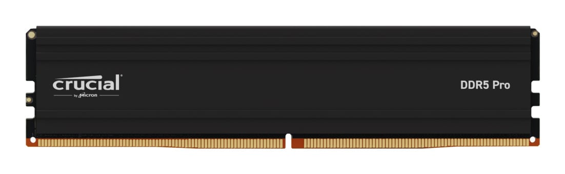 Crucial Crucial Pro CP16G60C48U5 geheugenmodule 16 GB 1 x 16 GB DDR5 6000 MT/s 288-pin DIMM