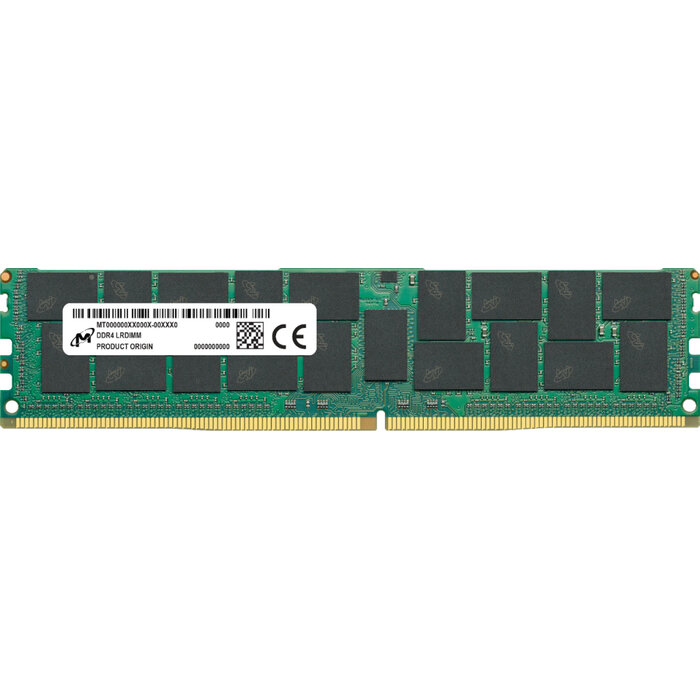 Crucial Micron MTA36ASF8G72LZ-3G2R geheugenmodule 64 GB 1 x 64 GB DDR4 288-pin DIMM ECC