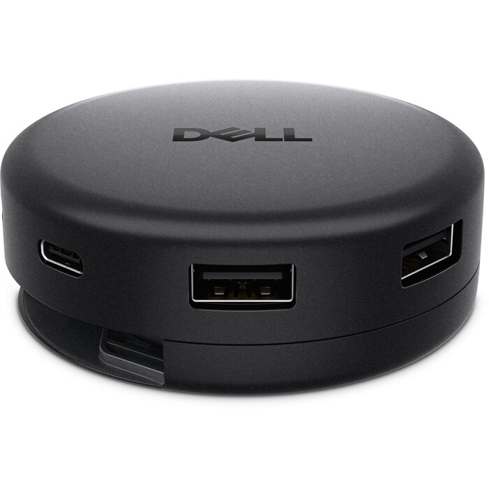 Dell DELL DA326 Bedraad USB 3.2 Gen 1 (3.1 Gen 1) Type-C Zwart