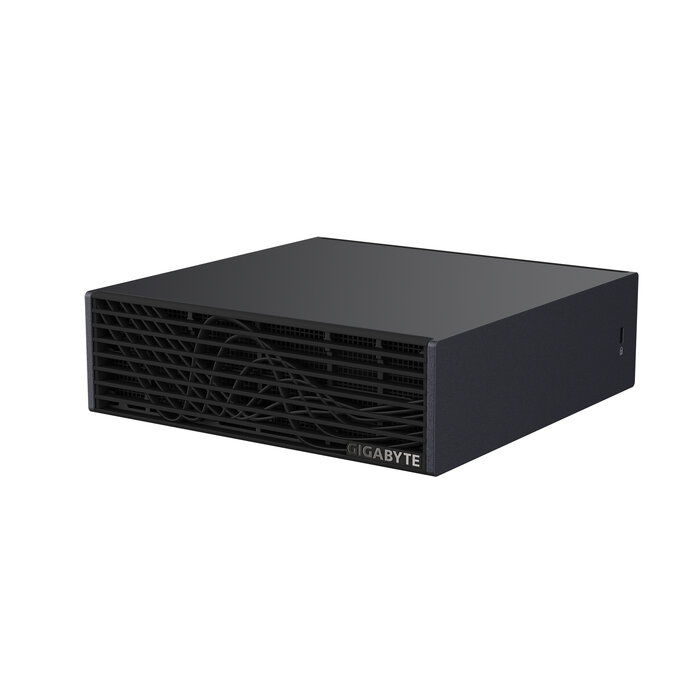 Gigabyte GIGABYTE AI TOP ATOM GB10 128 GB LPDDR5x-SDRAM 4 TB SSD NVIDIA DGX OS Mini PC Zwart